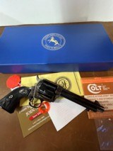 RARE Colt Frontier Six Shooter Etched Panel Black Powder - 1 of 10