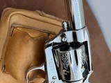 SCARCE Colt Sheriff’s Model Cased Nickel 44-40/44Special With Factory Ivory - 4 of 12