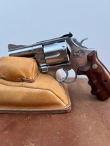 Seldom seen Smith & Wesson 629-1 snub Beautiful factory grips - 10 of 12