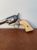 FANTASTIC Colt US Cavalry Single Action Army 45 Lewis Draper inspected & made in 1876. Little Bighorn era ENGRAVED - 7 of 12