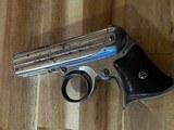 Scarce E. Remington & Sons ring trigger 4 shot pepperbox 32 RF derringer. - 3 of 8