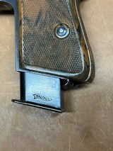Scarce Fine 1939 Walther Police Eagle C PPK pistol. G.I. Bring Back NO import stamp - 4 of 15