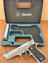 RARE Beretta 92FS INOX GHOST L prefix Italy all stainless boxed - 1 of 10