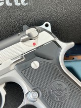 RARE Beretta 92FS INOX GHOST L prefix Italy all stainless boxed - 7 of 10