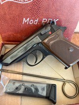 Rare MINTY Pre-68 Walther PPK 32 ACP in Alligator box (1963) - 6 of 15