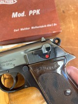 Rare MINTY Pre-68 Walther PPK 22LR in Alligator box (1965) - Image 5 of 14