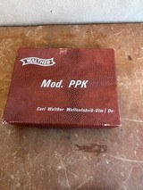 Rare MINTY Pre-68 Walther PPK 22LR in Alligator box (1965) - Image 14 of 14