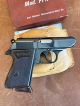Rare MINTY Pre-68 Walther PPK 22LR in Alligator box (1965) - Image 6 of 14