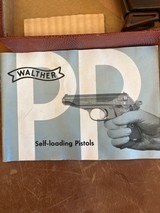Rare MINTY Pre-68 Walther PPK 22LR in Alligator box (1965) - Image 2 of 14