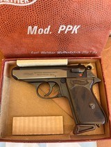 Rare MINTY Pre-68 Walther PPK 22LR in Alligator box (1965) - Image 1 of 14