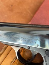 Rare MINTY Pre-68 Walther PPK 22LR in Alligator box (1965) - Image 9 of 14