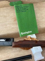 MINT BOXED early 1970's 28 gauge LW skeet 870 LW Wingmaster 25" NIB. - 7 of 15