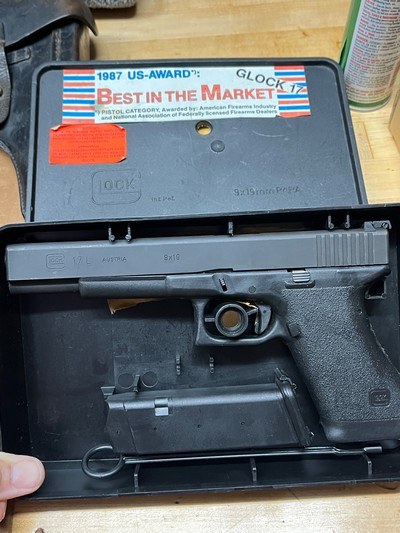 SUPER Rare Early first gen Glock 17L in its original box 1988 - Image 1 of 12