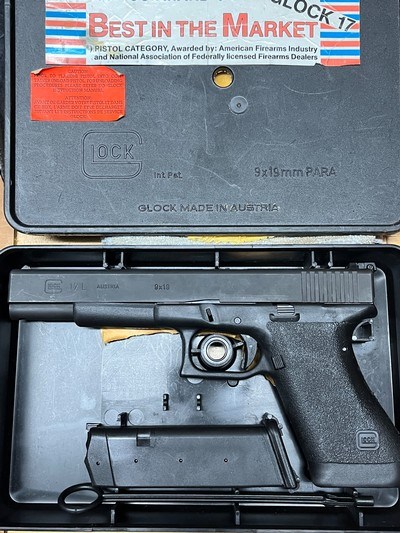 SUPER Rare Early first gen Glock 17L in its original box 1988 - Image 12 of 12