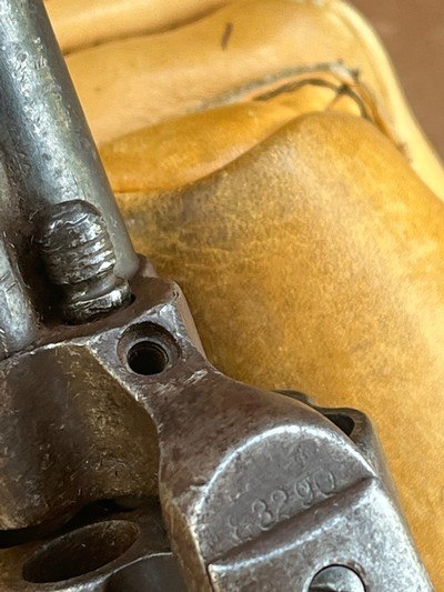 RARE Colt Frontier Six Shooter SAA 44-40 4-3/4" black powder frame revolver (1882) - Image 6 of 10