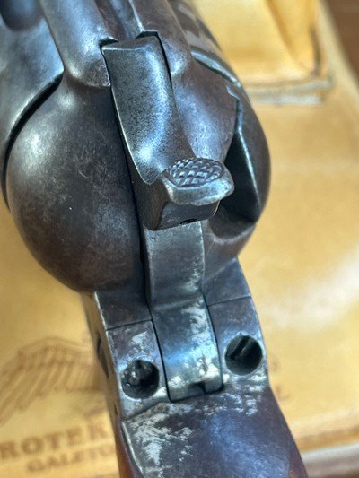 RARE Colt Frontier Six Shooter SAA 44-40 4-3/4" black powder frame revolver (1882) - Image 9 of 10