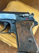 Extremely rare 1935 Walther Pre-War PPK in 22LR - Image 8 of 9