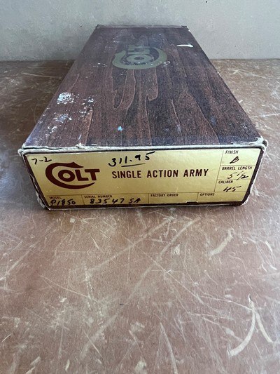Minty early 3rd generation Colt SAA 5-1/2 in box - Image 15 of 15