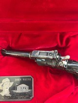 Cased Colt John Wayne “THE DUKE” commemorative 22 Frontier revolver - Image 5 of 9