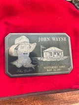 Cased Colt John Wayne “THE DUKE” commemorative 22 Frontier revolver - Image 7 of 9