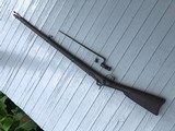 1861 Dated Springfield Musket with Bayonet. Very Desirable - 2 of 10