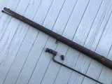 1861 Dated Springfield Musket with Bayonet. Very Desirable - 9 of 10