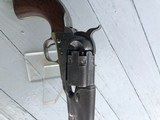 1860 Colt Fluted Army with Factory Letter and some blue in flutes. - 4 of 8