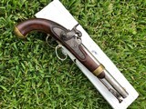 1842 Aston Percussion Pistol dated 1847 Great Wood - 1 of 7