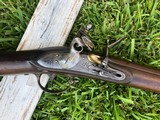 US Model 1816 Springfield Contract Musket Starr with 90%+ Original Brown & Case Colors in original FLINT - 6 of 14