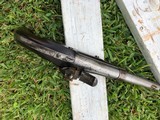 1836 Johnson Flintlock Pistol Sharp Stock Original Flintlock - 6 of 6