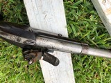 1836 Johnson Flintlock Pistol Sharp Stock Original Flintlock - 3 of 6