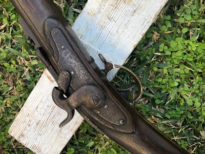 Merrill Rifle Engraved Civil War Used by Soldier Shot in the Neck