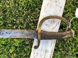 Confederate Artillery Sabre by Thomas Griswold & Co. New Orleans with great markings