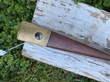 1855 Springfield Pistol Carbine original Shoulder Stock - 1 of 5