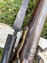 Brown Bess 1761 Edge marked Flintlock Musket with Bayonet. - 5 of 13