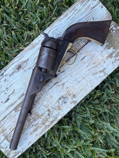 Colt Open Top Revolver Model 1872 - Image 4 of 7