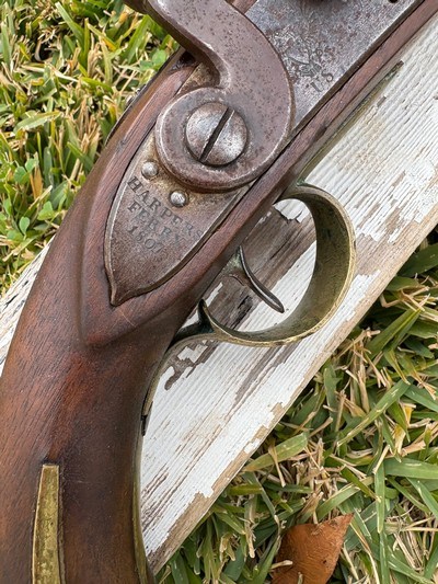 Harpers Ferry 1805 pistol converted to percussion. - Image 3 of 11