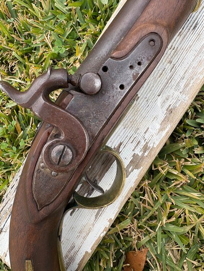 Harpers Ferry 1805 pistol converted to percussion. - Image 2 of 11
