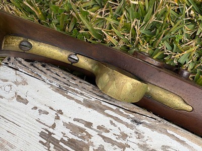 Harpers Ferry 1805 pistol converted to percussion. - Image 5 of 11