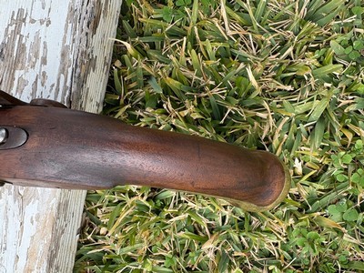 Harpers Ferry 1805 pistol converted to percussion. - Image 9 of 11
