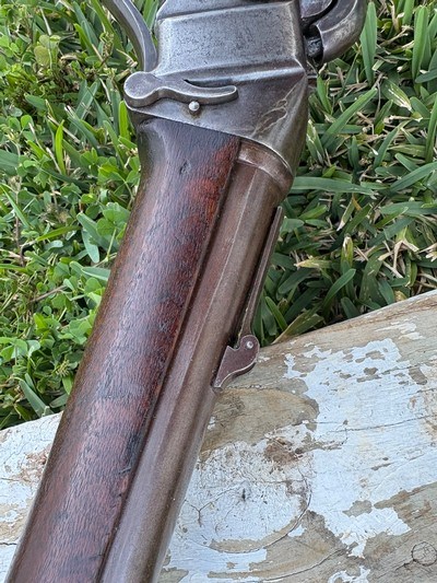 Sharps 1853 Percussion Civil War Carbine Very Fine - Image 4 of 10
