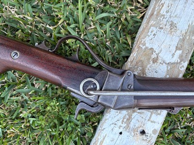 Sharps 1853 Percussion Civil War Carbine Very Fine - Image 6 of 10