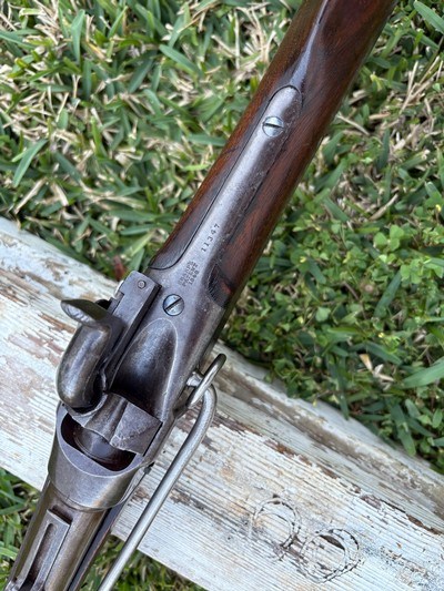 Sharps 1853 Percussion Civil War Carbine Very Fine - Image 7 of 10