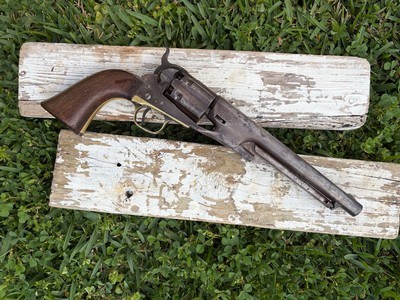 Colt 1860 Fluted Civil War Army Revolver - Image 1 of 12