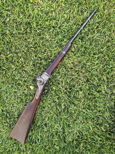Sharps New Model 1865 Percussion Carbine Inspected and Nice. - Image 1 of 13