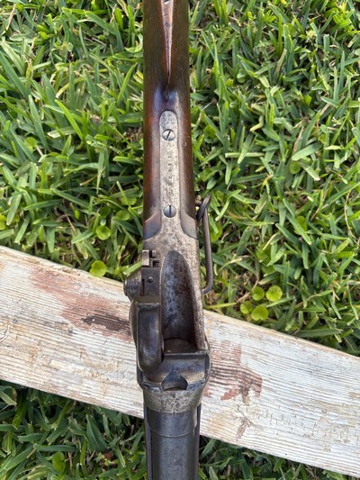 Sharps New Model 1865 Percussion Carbine Inspected and Nice. - Image 4 of 13