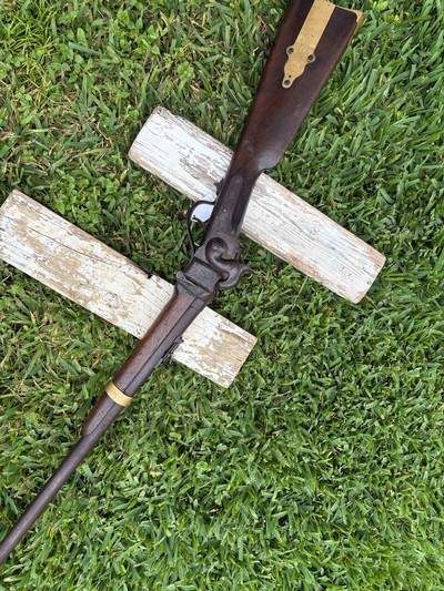 1859 Sharps Brass Mounted Civil War Carbine - Image 4 of 12