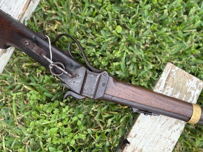 1859 Sharps Brass Mounted Civil War Carbine - Image 9 of 12