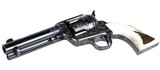 Turnbull Mfg- Pair of Consecutive Serial number Single Action Army .45 Colt Revolvers Expertly Engraved -Real Ivory & Real Stag New & Unfired SP0064 & - 13 of 20