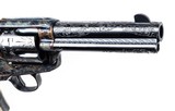 Turnbull Mfg- Pair of Consecutive Serial number Single Action Army .45 Colt Revolvers Expertly Engraved -Real Ivory & Real Stag New & Unfired SP0064 & - 18 of 20